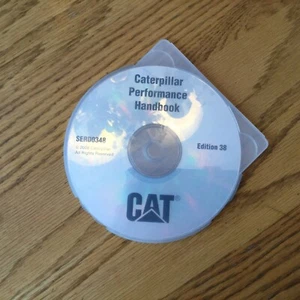 CAT Caterpillar PERFORMANCE HANDBOOK MANUAL EDITION 38, CD 2008 VERY NICE COND - Picture 1 of 3
