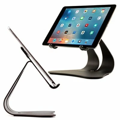 Stabile 2.0 - Fixed-Angle Steel iPad Stand - Black | Made in USA - Thought Out - Image 1 of 4