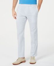 Lauren Ralph Lauren Men's Classic Fit Seersucker Pants 38 X 30 Blue White