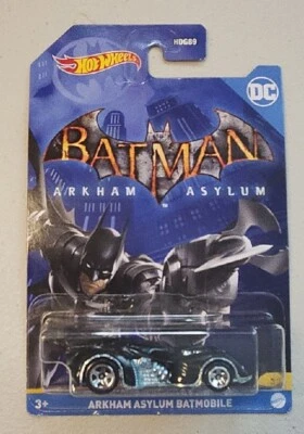 2021 Hot Wheels DC Comics Batman ARKHAM ASYLUM BATMOBILE #3 1:64,New Sealed - Image 1 of 3