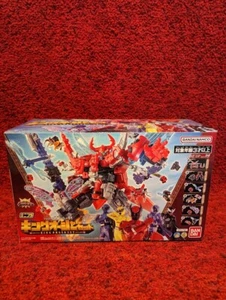Ohsama Sentai KingOhger Mini Pla 01 Kingohger Megazord Bandai NEW F/S - Picture 1 of 12