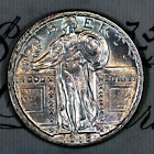   1918 D FH   SOLID GEM BU MS STANDING LIBERTY QUARTER  FROM