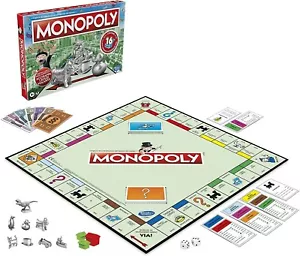 Monopoly Clásico Edición En Italiano Juego de Mesa Società Caja - Imagen 1 de 9