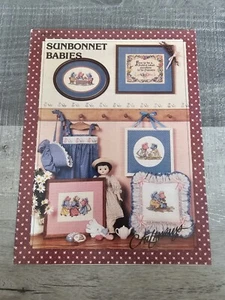 Sunbonnet Babies Patterns/Templates Booklet Cross Stitch Craftways Vtg Rare 125b - Picture 1 of 3