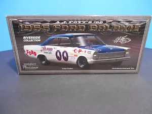 A.J. FOYT 1965 AUTOGRAFO UNIVERSITY OF RACING #00 VEL'S FORD GALAXIE MEGA RARO - Foto 1 di 12