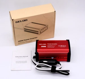 300W Car Power Inverter DC12V to 110V SGR-NX3011SK-6 / Double USB - Picture 1 of 8