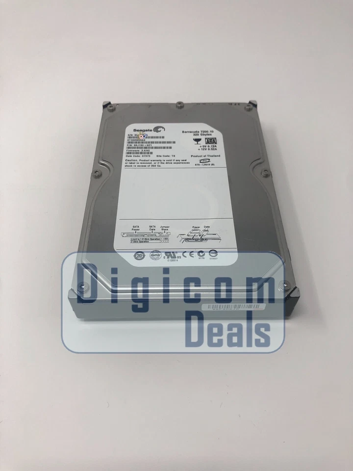SEAGATE BARRACUDA 320GB 7.2k 8MB SATA II 3.5'' ST3320820AS - Image 1 of 1
