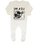 Funny DJ Baby Grow Sleepsuit Rules Don't Apply Deejay Boys Girls Gift