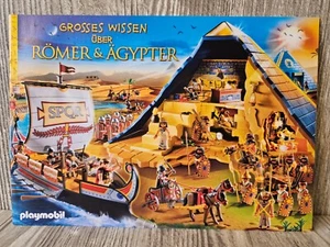 Playmobil 💌 Flyer DIN A5 Beilage 💌  Großes Wissen über Römer & Ägypter History - Bild 1 von 1