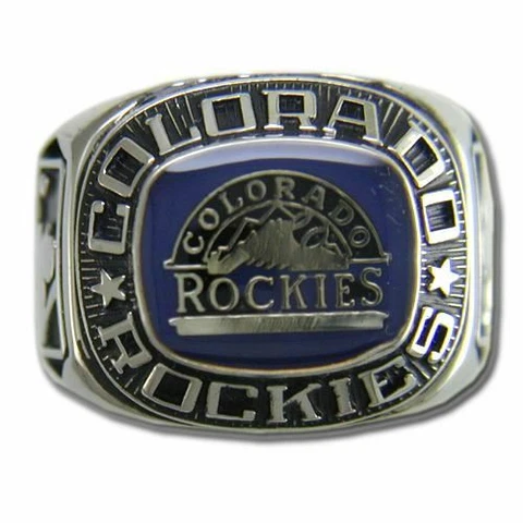 Colorado Rockies Classic Silvertone MLB Ring Cover