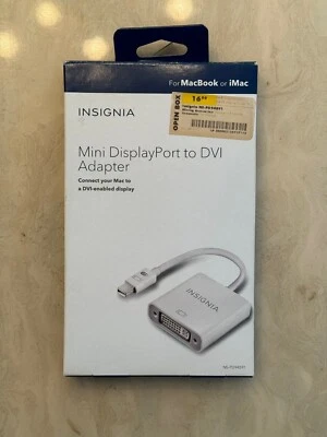 INSIGNIA Mini DisplayPort to DVI Adapter For PC or Mac (NS-PD94591) - Image 1 of 3
