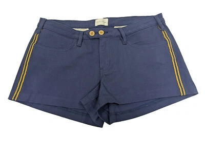 GANT RUGGER Pantaloni Corti Da Marcia Blu Medival Da Donna 420376 $165 NWT - Immagine 1 di 2