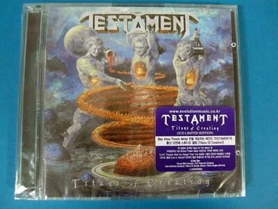TESTAMENT - TITANS OF CREATION (LIMITED EDITION) 2 CD (SEALED) - Image 1 of 2