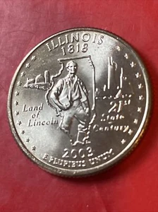 2003 P Illinois Quarter•Buy 10 Get 40% Off •  #240416 • BU - Picture 1 of 2