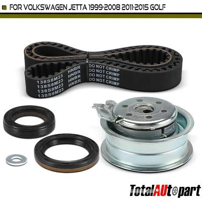 4x Kit de correa de distribución del motor para Volkswagen Jetta 1999-2008 2011-2015 Golf Beetle Foto 1 de 4