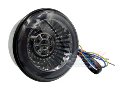 Lanterna traseira FIT Yamaha PRETA cromada XV950R XSR 700 900 2015-2019-2022 XCR950 PARAFUSO - Imagem 1 de 4