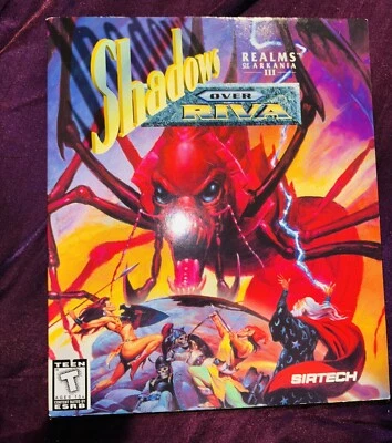 Big Box Realms of Arkania III- 'Shadows Over Riva'-1997-box/manual/inserts Only - Image 1 of 4