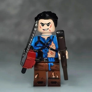 Custom Lego Ash Minifigur. (Shotgun, Wounded) Evil Dead - Bild 1 von 9