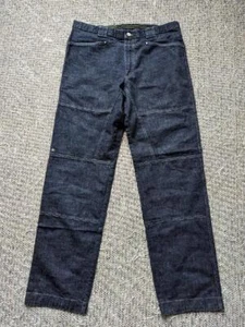 vintage 1990s baggy VERSACE blue jeans 38x36 denim SKATE hip-hop loose jnco - Picture 1 of 14