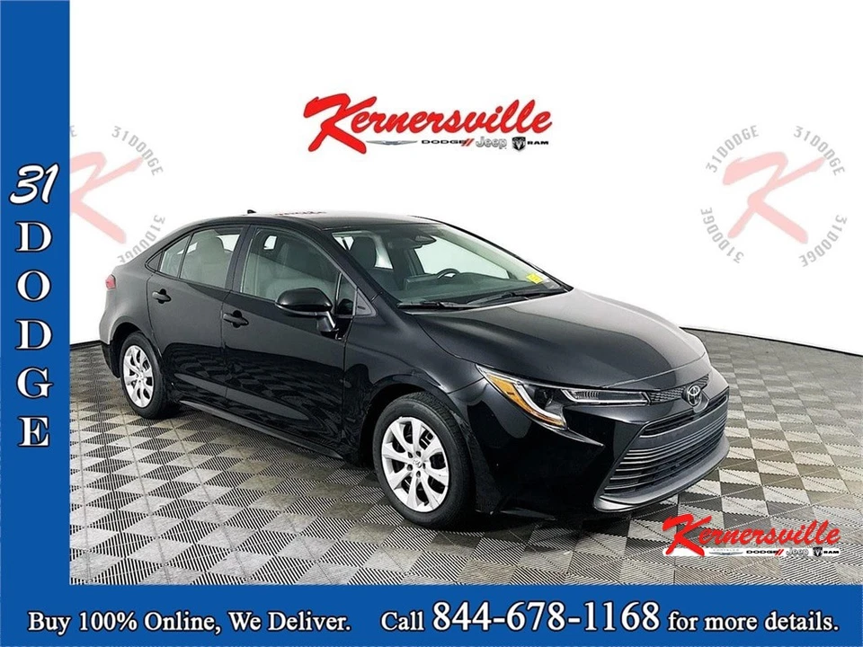 2024 Toyota Corolla LE FWD 4dr Sedan Backup Camera Leather Seats Bluetooth - Image 1 of 4