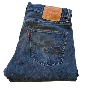 Levi's 511 Slim Fit Jeans Dark Wash Style 045114172 Size 33W 32L Men's Jeans - Picture 1 of 12