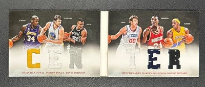 2012 Preferred Center Booklet O'Neal/Bogut/Robinson/Olajuwon/Howard/Hawes /199#Z - Image 1 of 4