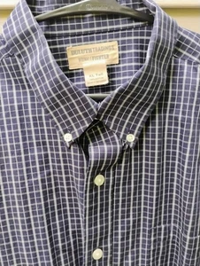 Duluth Trading Men's size XLT Wrinkle Fighter Button Down Casual Plaid Shirt - Picture 1 of 10