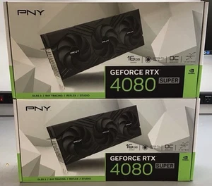 PNY GeForce RTX 4080 Super OC 16GB GDDR6X ***BOX ONLY***NO GPU - Picture 1 of 1