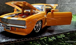 Jada Big Time Muscle 1969 Chevrolet Camaro SS Maßstab 1:24 Diecast Auto OHNE BOX - Bild 1 von 22