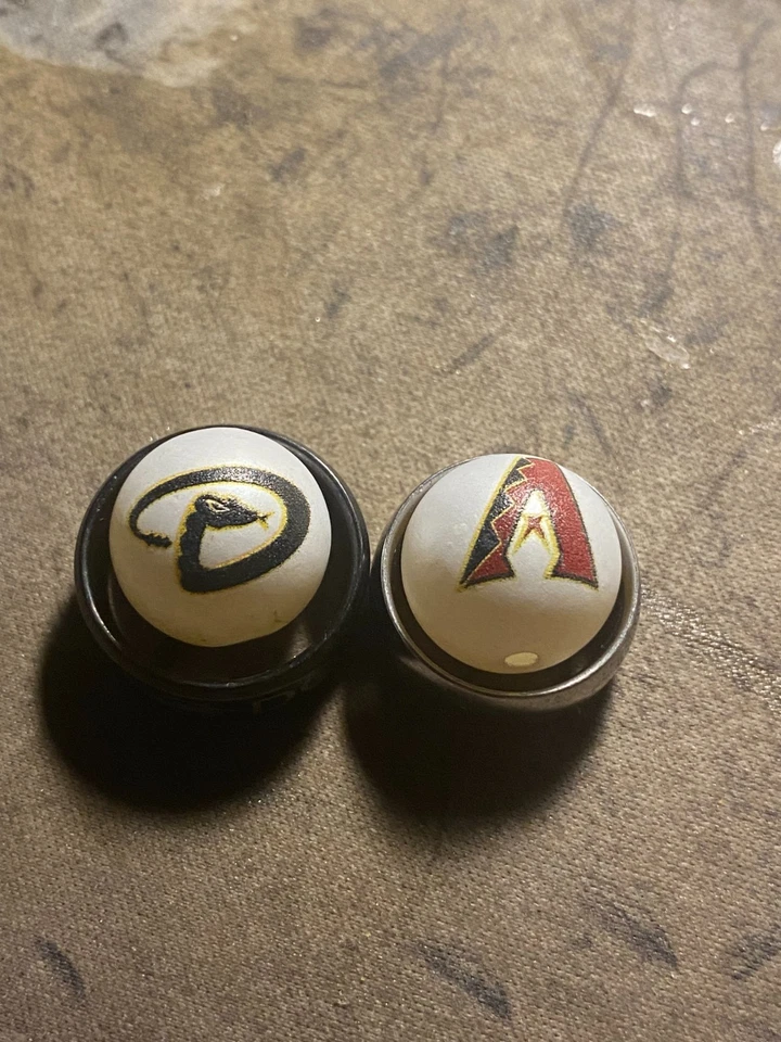 Arizona Diamondbacks 16mm Acrylic Beads for Jewelry Making DIY Pen Keychain 1 pc - Image 1 of 1