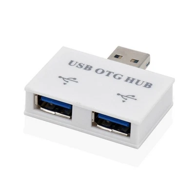 USB-Hub-Adapter-Konverter Stecker auf DoppelladegeräT Dual 2 Port für PC Co6979 - Bild 1 von 4