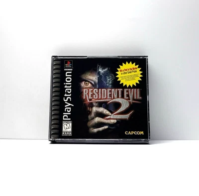 Resident Evil 2 Sony PlayStation 1 PS1 CIB Completo Reacondicionado y Probado Foto 1 de 4