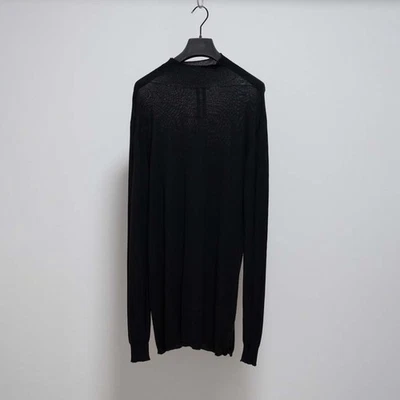 Suéter Rick Owens 2015FW SPHINX de gran tamaño cuello tortuga en NEGRO Foto 1 de 4