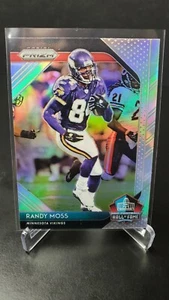 2018 Prizm Randy Moss Hall of Fame #HOF-2 Minnesota Vikings Silver Refractor - Bild 1 von 2