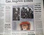 Best Stanley Kubrick Movie Film Director Screenwriter Death 1999 L.A. Newspaper