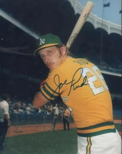 JOE RUDI OAKLAND A'S SIGNED AUTOGRAPHED 8X10 PHOTO W/ COA - Picture 1 of 1