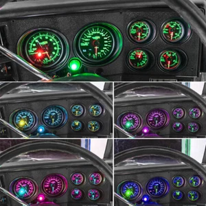 For Chevy 73-87 C10 C20 C30 Truck Gauge Cluster Dash LED Dashboard LED Bulbs Kit - Picture 1 of 12