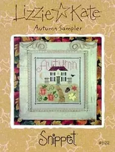 Autumn Sampler by Lizzie Kate cross stitch pattern - Picture 1 of 1