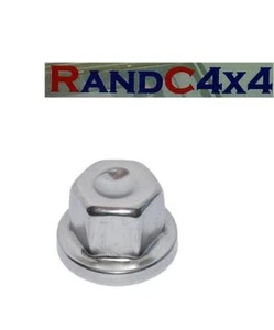 Land Rover Discovery 1, 2 & Defender Edelstahl Radmutter Abdeckung - Bild 1 von 1