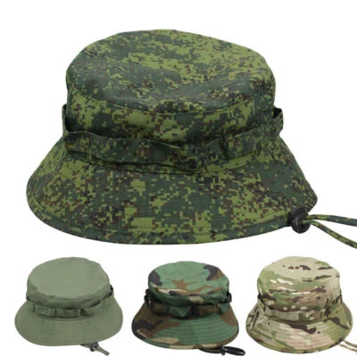 Tactical Camouflage Bennie Hat Short-brimmed Second-generation Round-brimmed Hat - Image 1 of 4