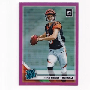 2019 Panini Optic Rated Rookie Prizm Ryan Finley #156 Pink - Bild 1 von 2