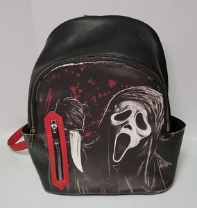 SCREAM Ghost Face 25th Anniversary Mini Backpack Bioworld Hot Topic Halloween - Picture 1 of 5