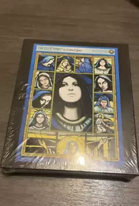 Faces of Mary in Stained Glass Puzzle Over 500 Pcs15” x 21” SEALED/NEW - Picture 1 of 6