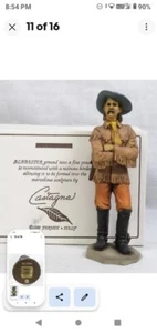 NEUWERTIG VINTAGE 1988 CASTAGNA WILD WEST GENERAL CUSTER FIGUR HERGESTELLT IN ITALIEN 6 ZOLL - Bild 1 von 4
