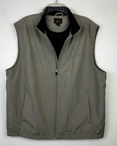 Greg Norman Tasso Ella Golf Vest Mens XL Full Zip Sleeveless Windbreaker Fleece - Picture 1 of 10