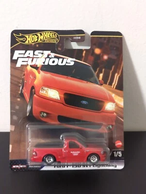 2024 HOT WHEELS FAST & FURIOUS FORD F150 SVT LIGHTNING PREMIUM F-150  - Image 1 of 2