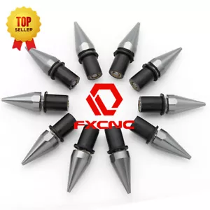 Gray Motorcycle Windscreen Windshield Spike Bolt Screw Kit M5 Nuts Cruiser 10pcs - Foto 1 di 12