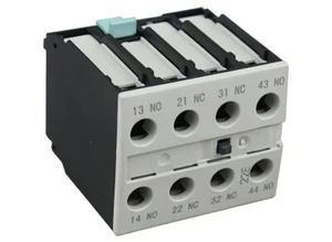 auxiliary switch 3RH1921-1HA22 EN50012 4poles used for motor contactors 2NO 2NC - Picture 1 of 1
