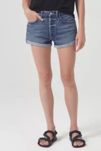 AGOLDE PARKER SHORTS in Ruin Rollbündchen Mini 71033 A026D-1206 GRÖSSE 25 - Bild 1 von 6