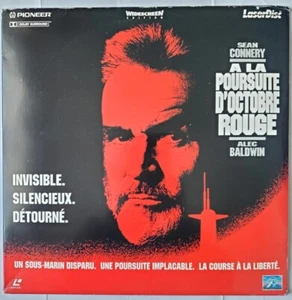 DOUBLE LASERDISC A LA POURSUITE D'OCTOBRE ROUGE SEAN CONNERY ALEC BALDWIN PAL VF - Photo 1/3